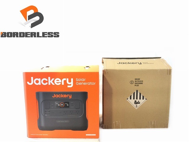 ☆未使用品☆Jackery ジャクリ ポータブル電源 1500 Pro JE-1500B 定格出力1800W 容量1512Wh アウトドア キャンプ 防災109831