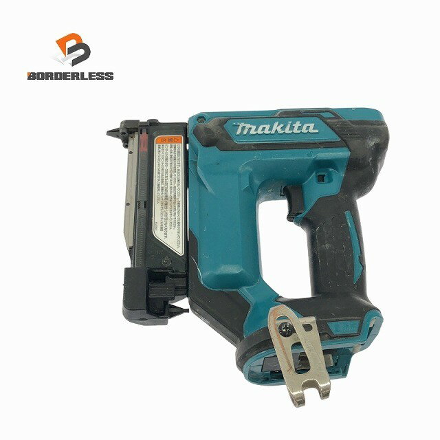 ☆中古品☆makita マキタ 18V 35mm 充電式ピンタッカー PT353D 本体のみ コードレス バッテリー式 ピンネ..