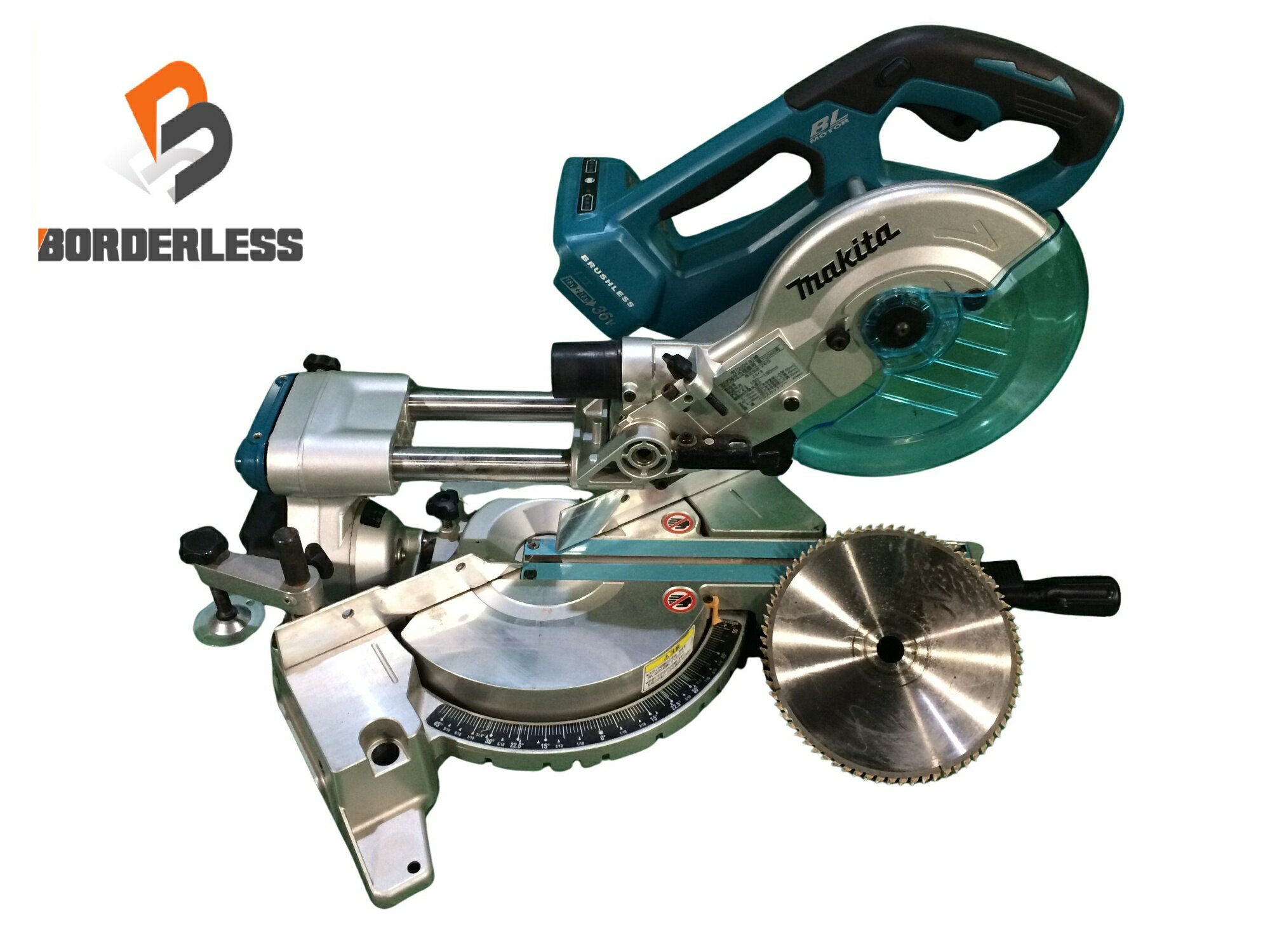 ☆比較的綺麗コメント必読☆makita マキタ 36V 190mm 充電式スライドマルノコ LS71 ...