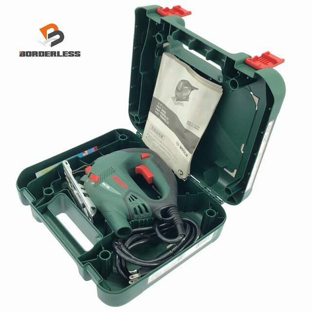☆美品☆BOSCH ボッシュ 100V ジグソー PST700 ケース ブレード付 電気のこぎり 電動ノコギリ 木工用 切..
