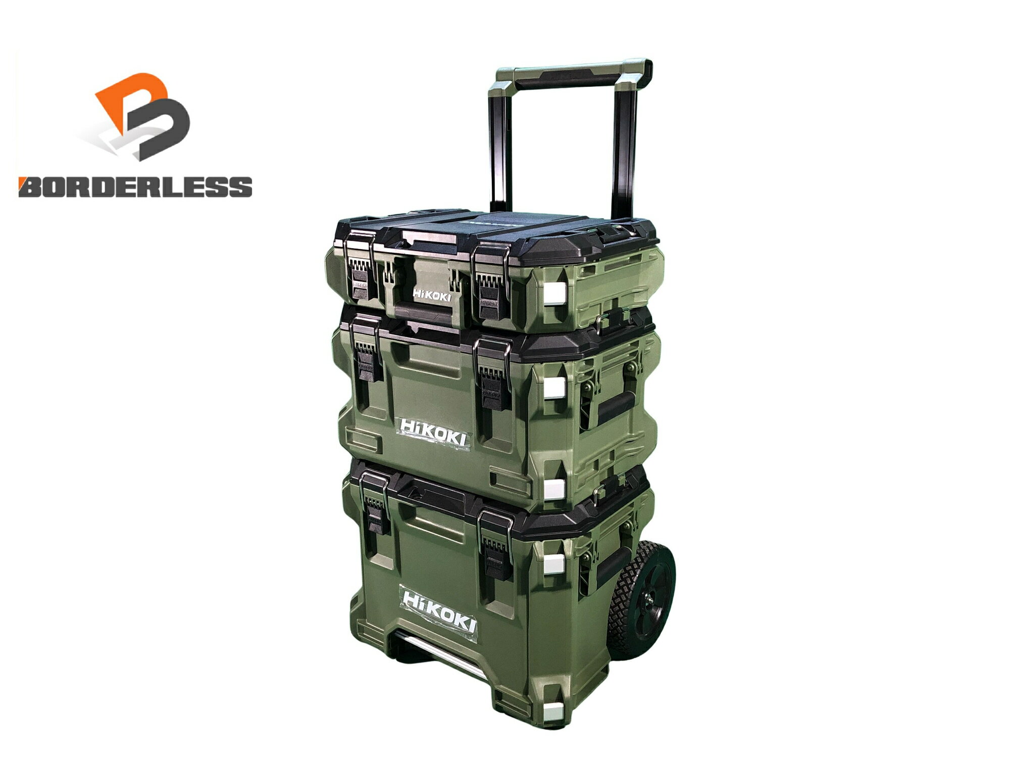 ☆未使用セット☆HiKOKI ハイコーキ マルチクルーザー ツールボックスM 0037-9481 L 0037-9484 キャリー..