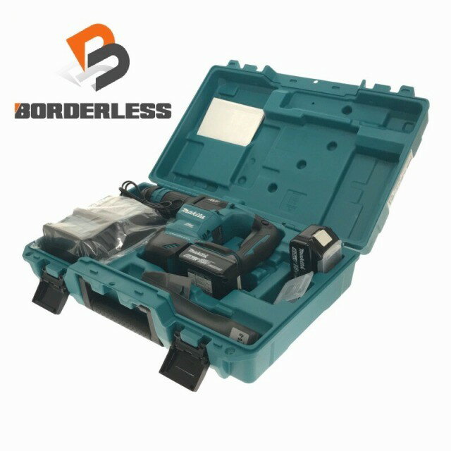 ☆未使用品☆makita マキタ 18V 充電式ケレン HK180DRGX バッテリー2個(18V 6.0Ah) 充電器 ケース付 コー..