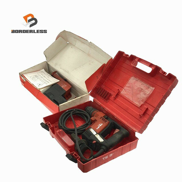 ☆中古品☆HILTI ヒルティ 電動ハンマードリル TE5 集じんシステム TE5-DRS付き 電動工具 穴あけ 破砕120..