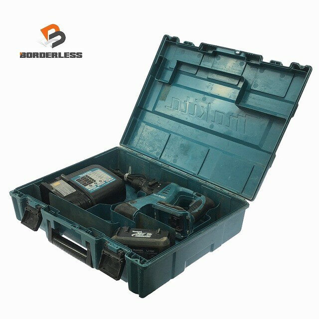 ☆中古品☆makita マキタ マキタ 36V 充電式26mmハンマドリル HR262D バッテリ1個(36V2.6Ah) 充電器 ケース付121496