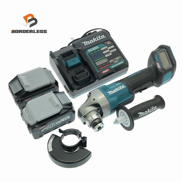 ��̤�����ʡ�makita �ޥ��� 40Vmax 100mm ���ż��ǥ��������饤����� GA019GRMX �Хåƥ�2��(4.0Ah) ���Ŵ� ��������̵��122388