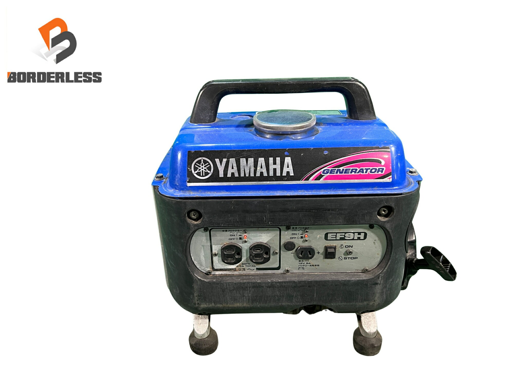 ☆比較的綺麗☆YAMAHA ヤマハ 60Hz 発電機 EF9H アウトドア 小型 キャンプ121595