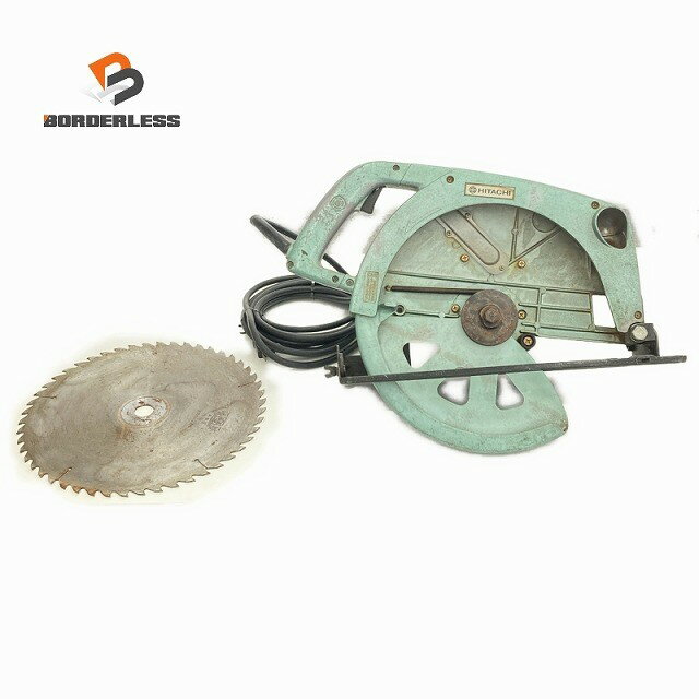 ☆中古品☆HITACHI 日立工機 100V 335mm 丸のこ C13B コード式 大型 マルノコ 丸ノコ 丸鋸 木工用 切断機..