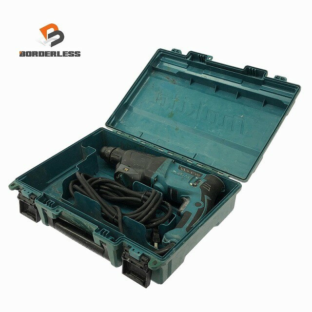 ☆中古品☆makita マキタ 100V 26mm ハンマドリル HR2601F 本体+ケース SDSプラス コード式 ハンマードリル 穴あけ 穿孔122338