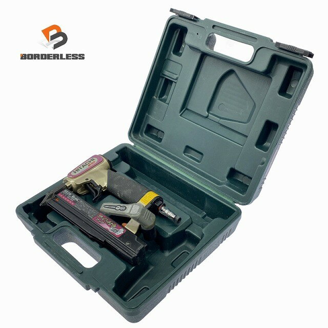 ☆中古品☆HITACHI 日立工機 常圧 35mm ピン釘打機 NP35A ケース付 ピン釘打ち機 ピンネイラ ピンタッカー エア工具122481...