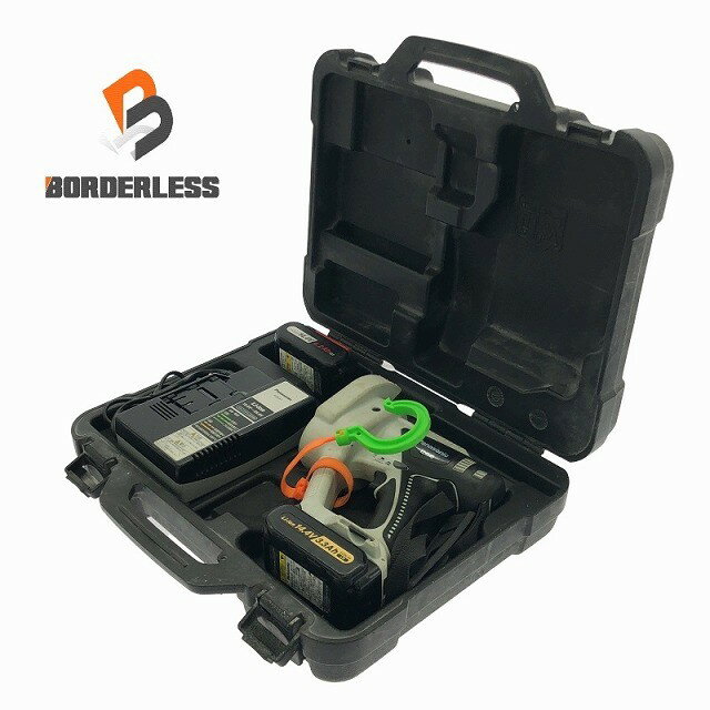 ☆中古品☆Panasonic パナソニック 14.4V 充電式全ネジカッター EZ4540LS2S-B バッテリー2個(3.3Ah/4.2Ah..