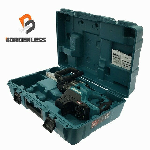 ☆未使用品☆makita マキタ 40Vmax 充電式インパクトレンチ TW010GZK 青/ブルー 本体＋ケース ロングアンビル仕様128346