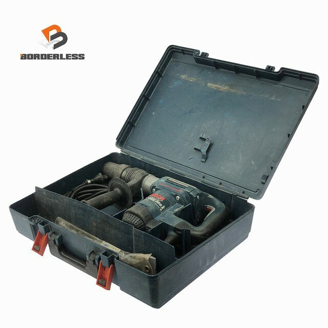 ☆中古品☆BOSCH ボッシュ 100V 破つりハンマー GSH388X ケース付き 破壊 粉砕 ハツリ 斫り チッパー おまけ付き123585...