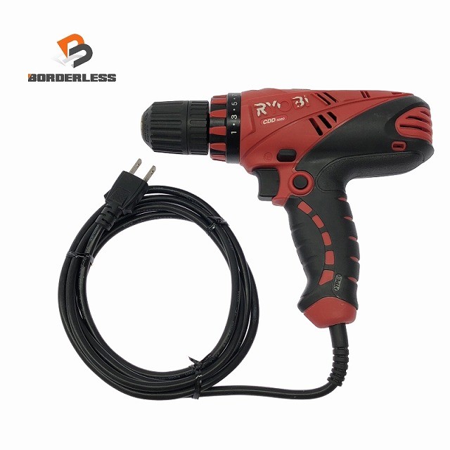 ☆中古品☆RYOBI リョービ 100V ドライバドリル CDD-1020 コード式 ドライバードリル ドリルドライバー DIY/日曜大工126169
