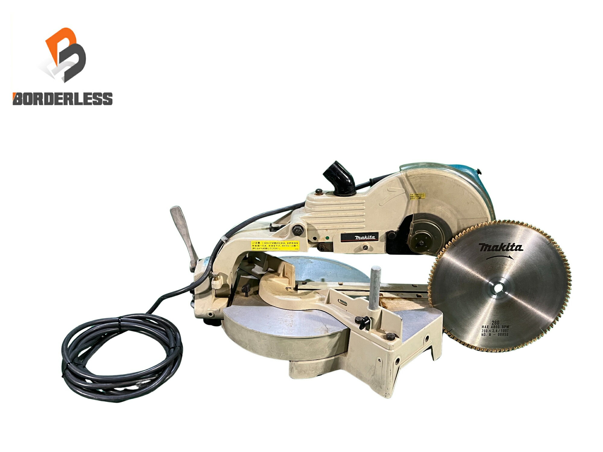 ☆中古品☆makita マキタ 100V 10型スライドマルノコ LS1011 電動工具 切断機 木工 大工道具124462