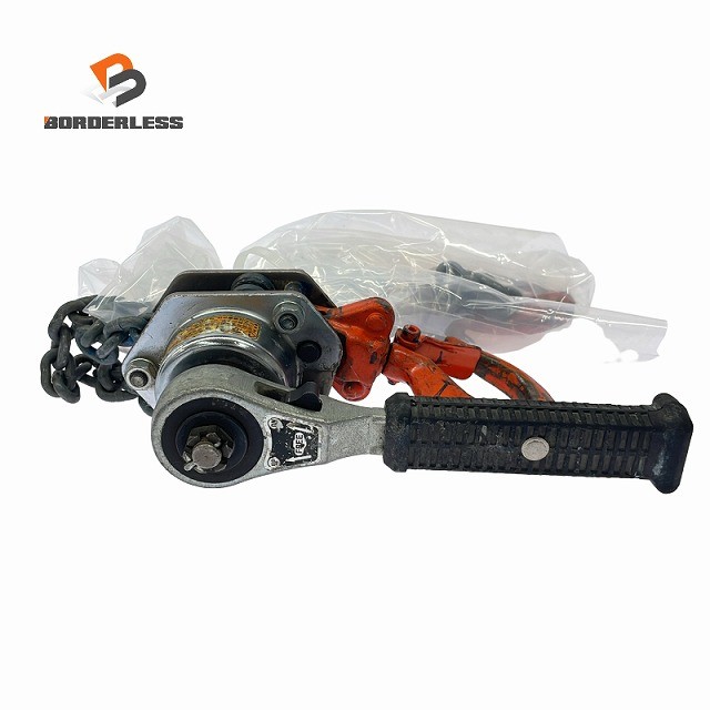 ☆中古品☆象印チェンブロック チェーンレバーホイスト Y2-25 0.25ton/250kg 揚程1.0m レバーブロック 荷締め機 エレファント126305