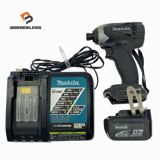 マキタ TD171DRGXB インパクトドライバー バッテリー式18V 純正