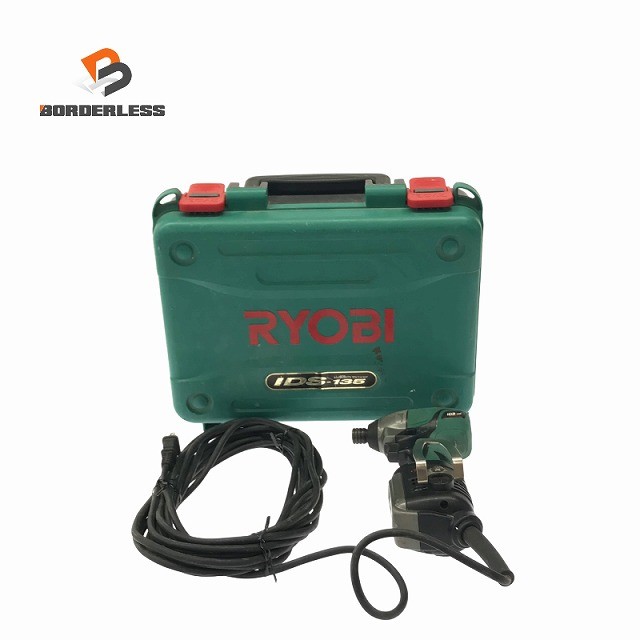 ☆比較的綺麗☆RYOBI リョービ 100V インパクトドライバー IDS-135 コード式 電動工具127290