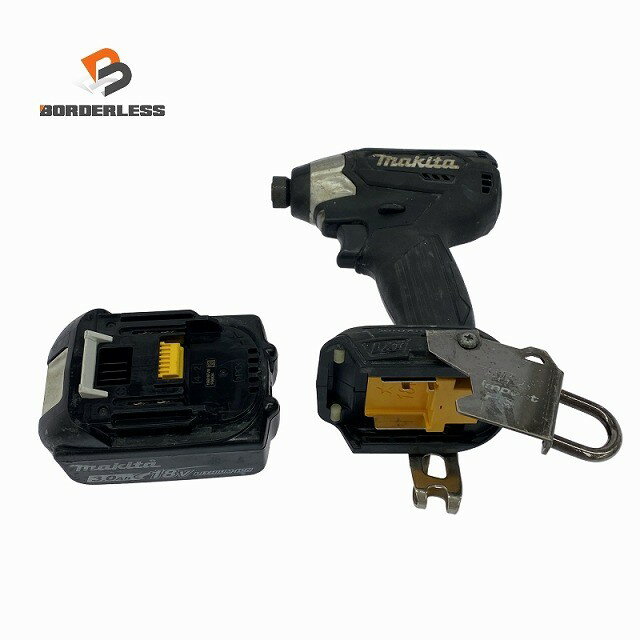 ☆中古品☆makita マキタ 18V 充電式インパクトドライバ XDT15 バッテリー1個(18V 3.0Ah) USマキタ コメントあり124882