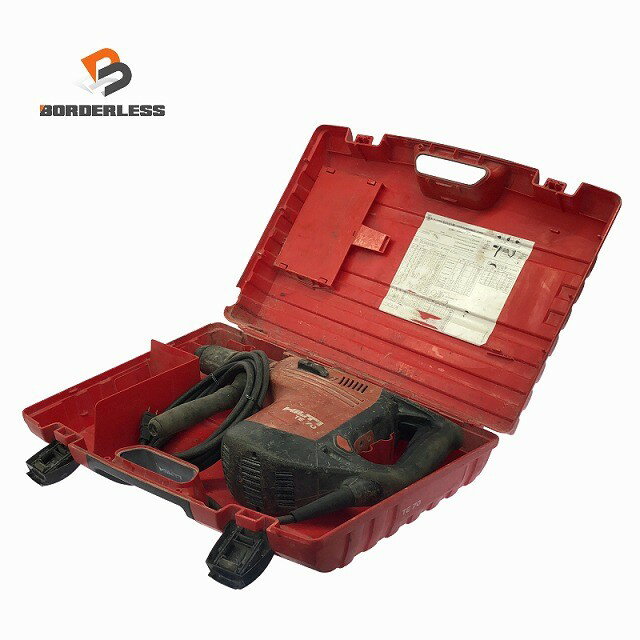 【久留米】【引き取り限定】【中古品】HILTI ヒルティ TE25 ハンマドリル ハンマードリル 単相100V 830W ケース有 HILTI ヒルティ ハンマードリル 100V SDSシャンク TE14の中古 中古B