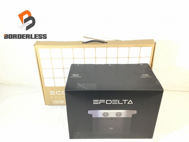 Rakuten - ☆極美品☆ECOFLOW エコフロー ポータブル電源 DELTA2 ZMR300-JP EFD330 ソーラーパネル 160W 付 キャンプ アウトドア 災害 非常用127223
