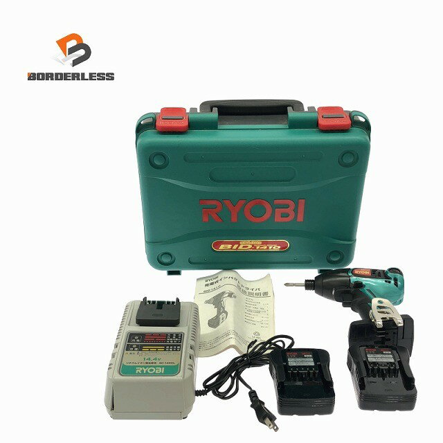 RYOBI  BID-1807L1 充電式ドライバー(本体+ケース)　DIYに リョービ（RYOBI） インパクトドライバ用 ケースのみ BID-1805 BID