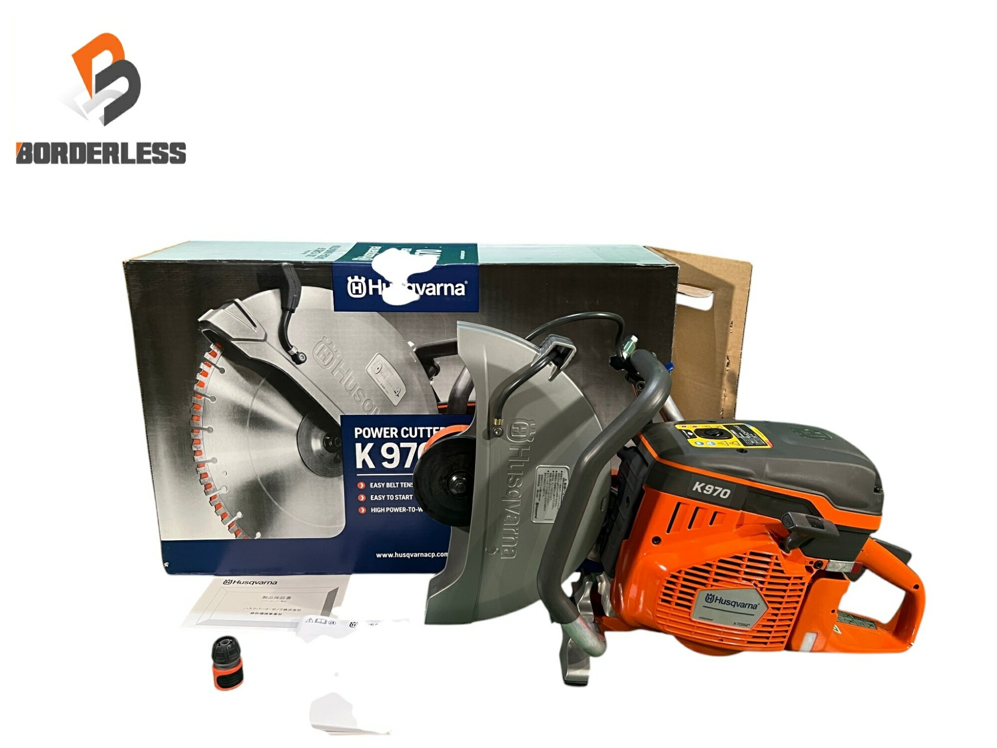 Rakuten - ☆未使用品☆HUSQVARNA ハスクバーナ パワーカッター K970 3 14インチ エンジン式 エンジンカッター コンクリートカッター127222