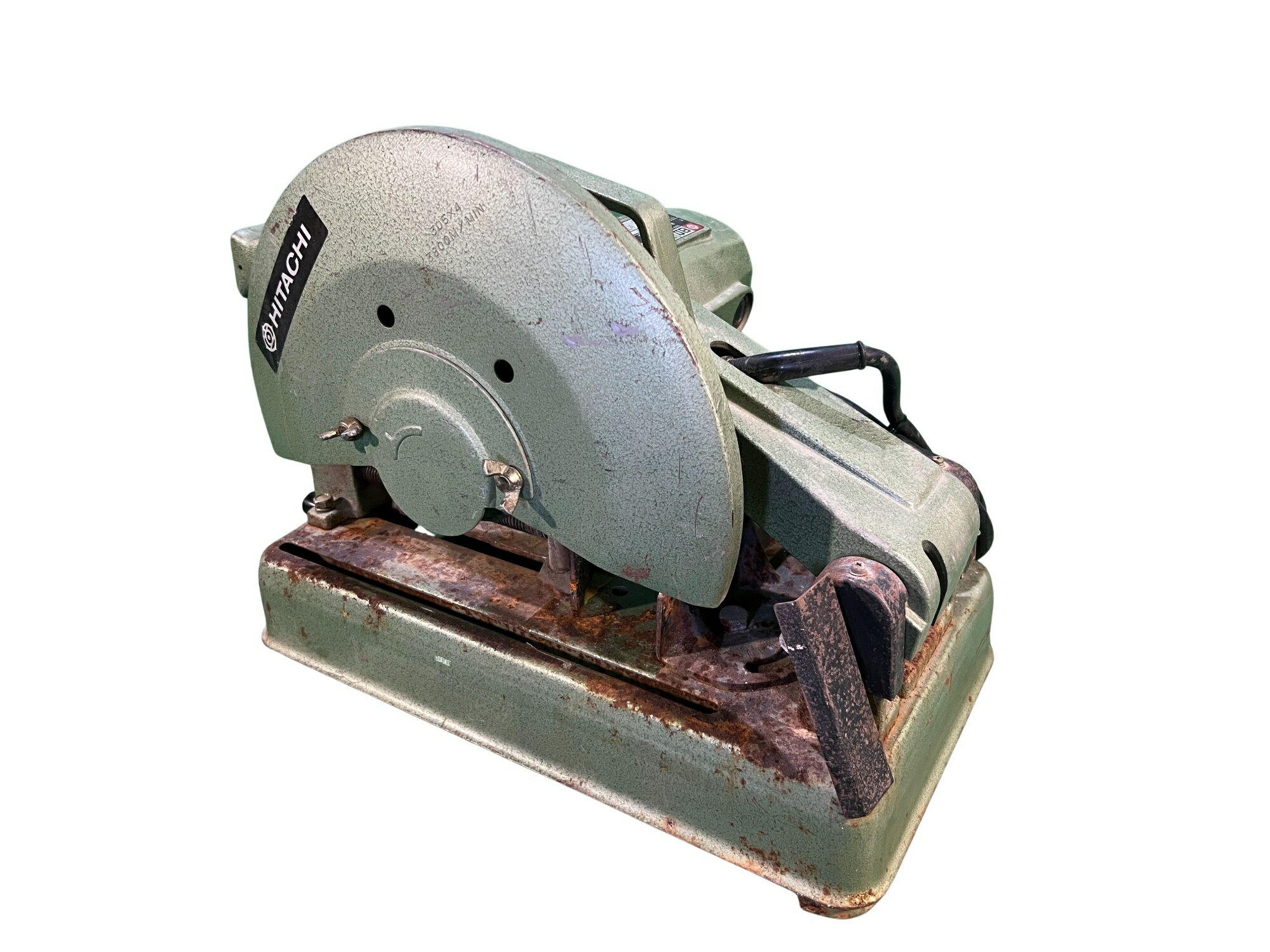 ☆中古品☆HITACHI 日立工機 100V 305mm 高速切断機 CC12SA 電動工具 コメント必読 ...