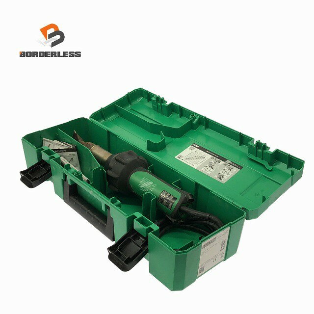 ☆中古品☆LEISTER ライスター 熱風溶接機 TRIAC ST/トリアックST ノズル＋ケース付 溶接用 ハンドヒートガン 熱風加工機 熱風機128857