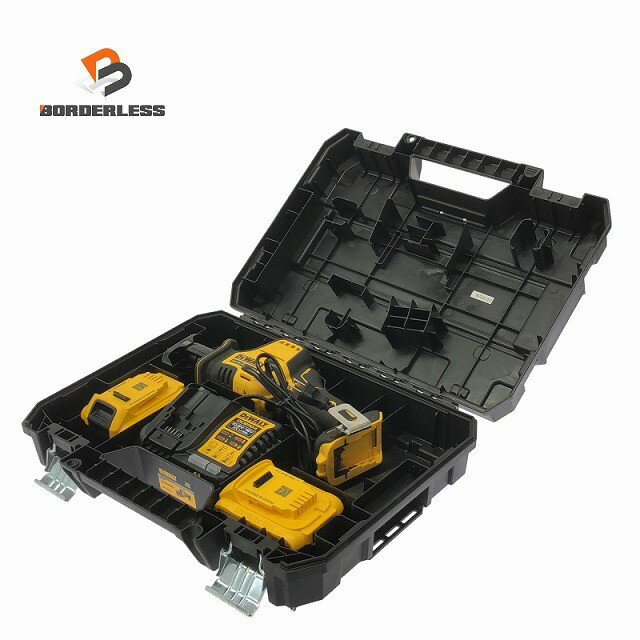 ☆中古品☆DEWALT デウォルト 18V コンパクトレシプロソー DCF887M2 バッテリ2個(5.0...