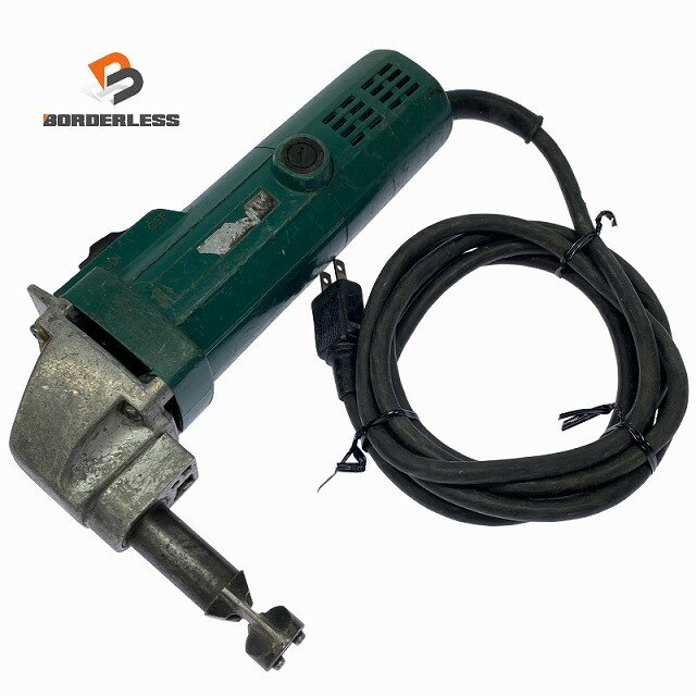 ☆中古品☆HITACHI 日立工機 100V 1.6mm 折板二ブラ 本体のみ 切断 窓抜き129121