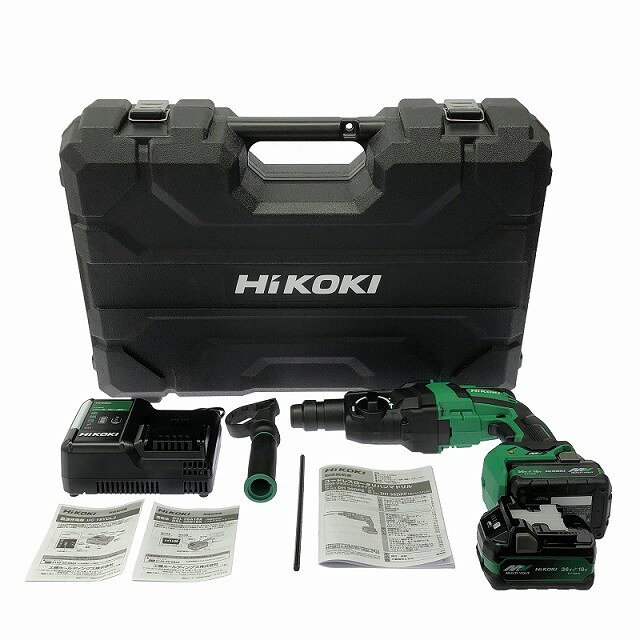 ☆未使用品☆ HIKOKI ハイコーキ 28mm 36V コードレスロータリハンマドリル DH36DPE(...