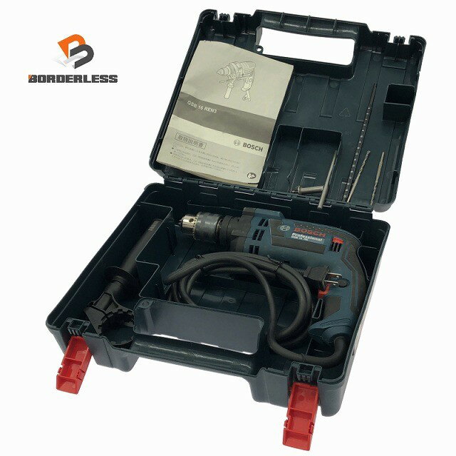乐天商城 - ☆比較的綺麗☆BOSCH ボッシュ 100V 振動ドリル GSB16RE/N3 ケース付 木工30mm 鉄工13mm 震動ドリル DIY/日曜大工129862