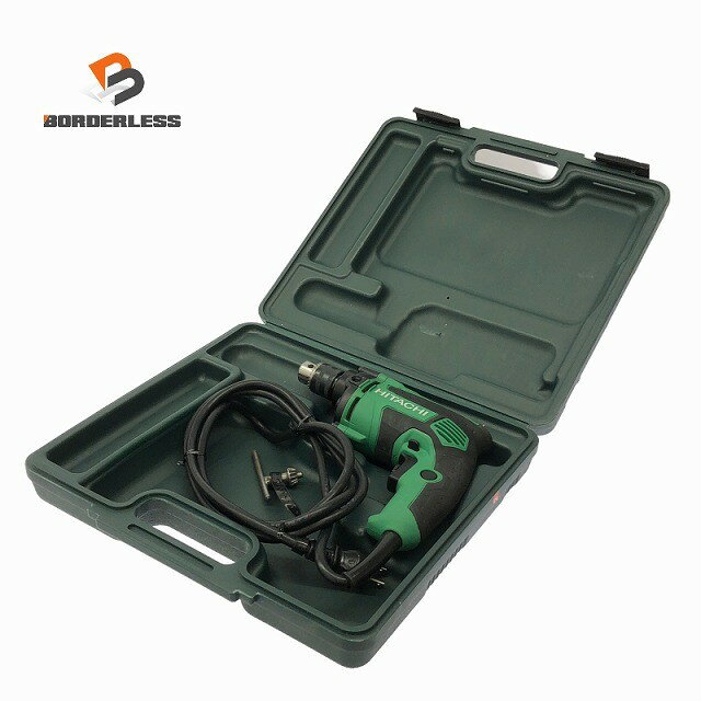 乐天商城 - ☆美品☆HITACHI 日立工機 100V 変速ドリル D10VH2 電動工具 穴あけ加工 木工 日曜大工130167