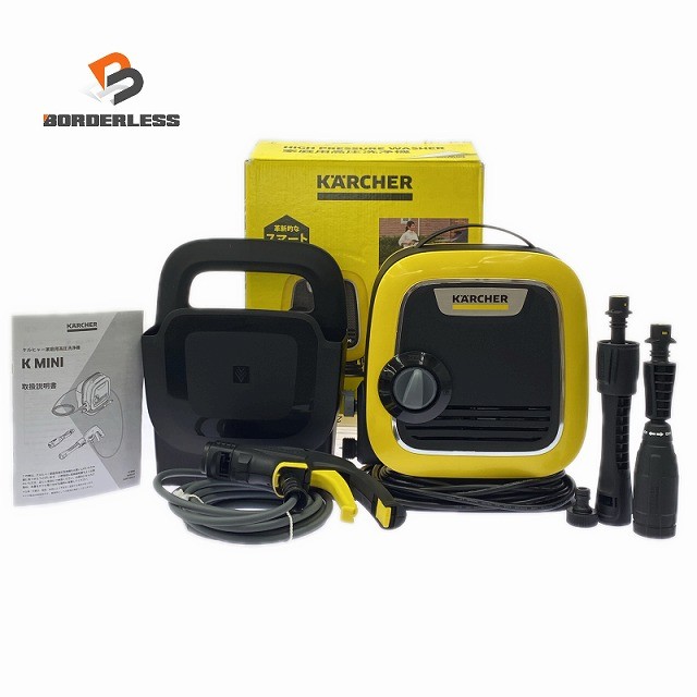 KARCHER 高圧洗浄機 　k mini 未使用品 楽天市場】karcher 高圧洗浄機 k mini 1．600－050．0の通販