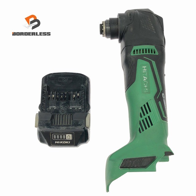 ☆中古品☆HITACHI 日立工機 18V コードレスマルチツール CV18DBL マルチボルトバッ...