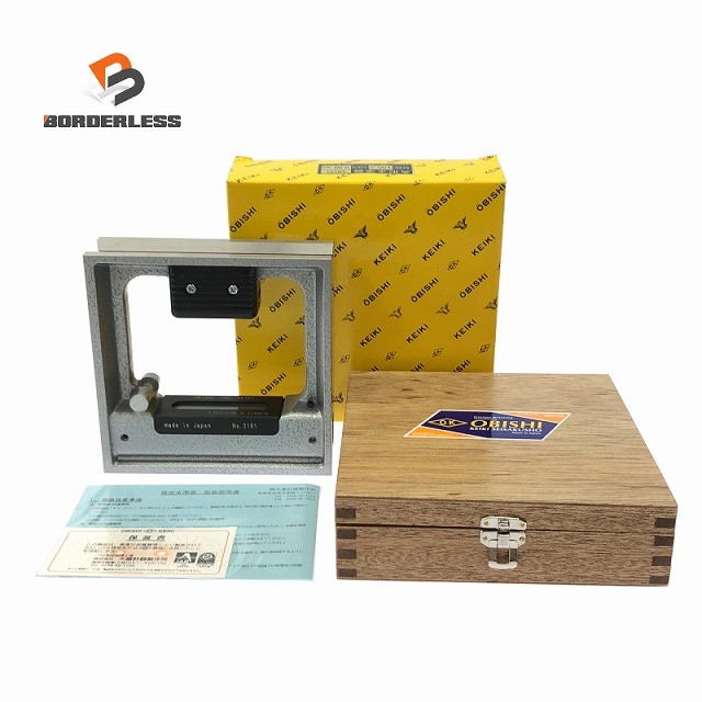☆未使用品☆大菱計器製作所 角形水準器 工作用 AB151 計測器 工作 ハンドツール 手工具132076