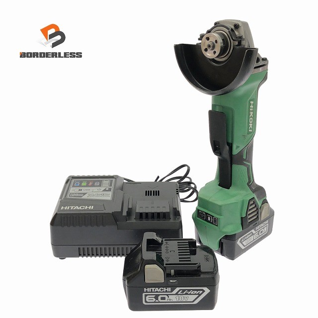 ☆中古品☆HiKOKI ハイコーキ 18V 100mm コードレスディスクグラインダー G18DBBAL ...