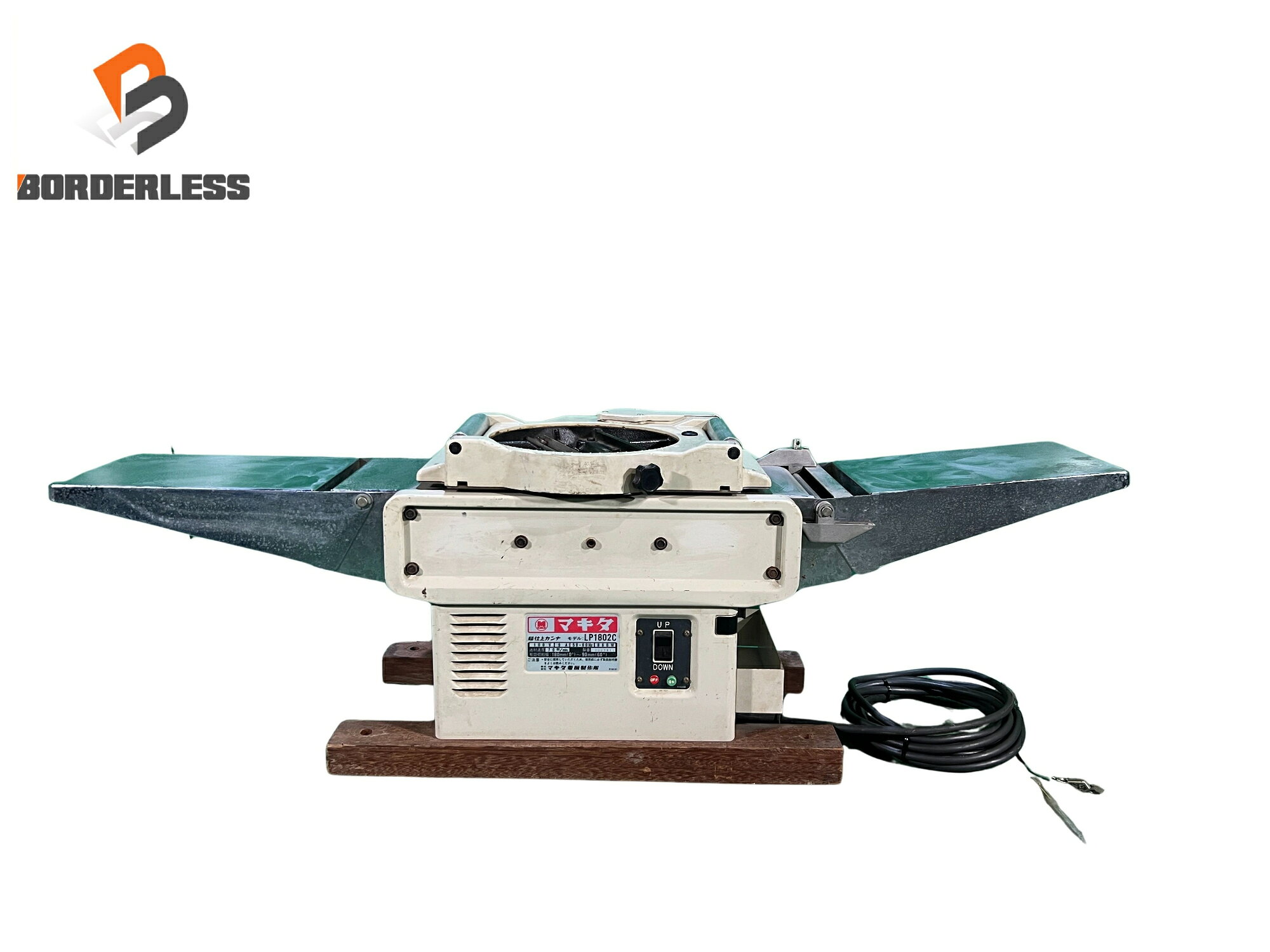 ☆中古品☆makita マキタ 100V 180mm 超仕上カンナ LP1802C 替刃 パーツ付き 超仕上...