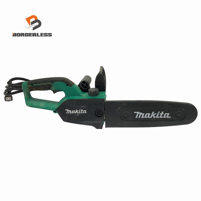 ☆中古品☆makita マキタ 100V 250mm 電動式チェンソー M502 電動工具 切断機 木工 ...