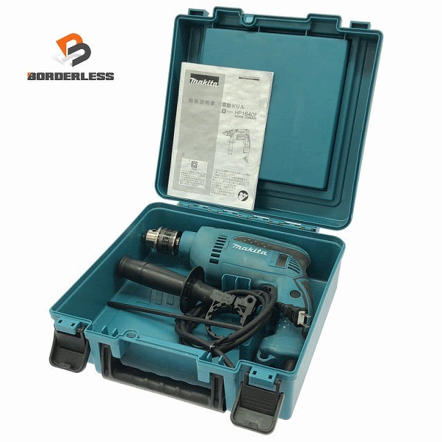 ☆中古品☆makita マキタ 100V 16mm 振動ドリル HP1640FK133610