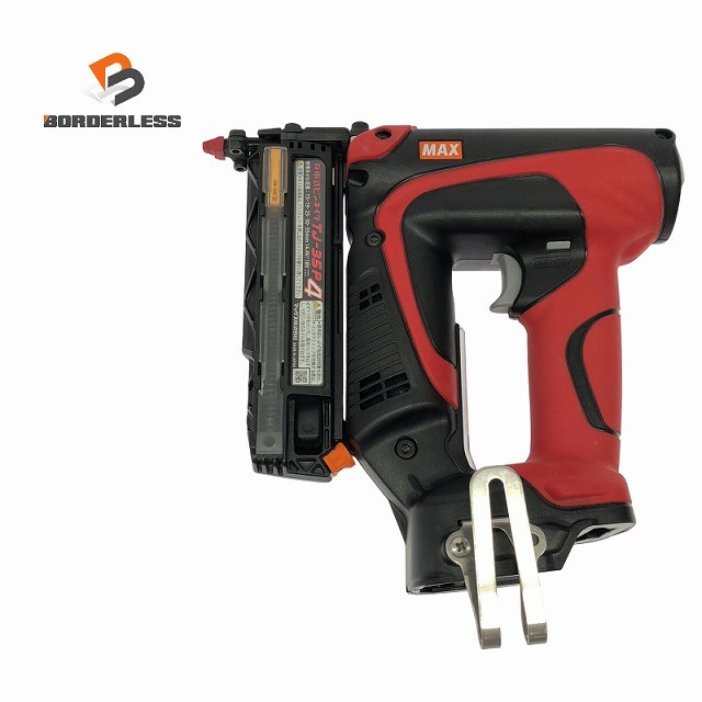 ☆中古美品☆MAX マックス 14.4V/18V 充電式ピンネイラ TJ-35P4 本体のみ コードレス...