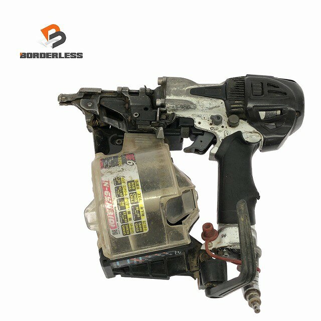 ☆中古品☆MAX マックス 65mm 高圧 コイルネイラ HN-65N3(D) 白/ホワイト エア釘打機...