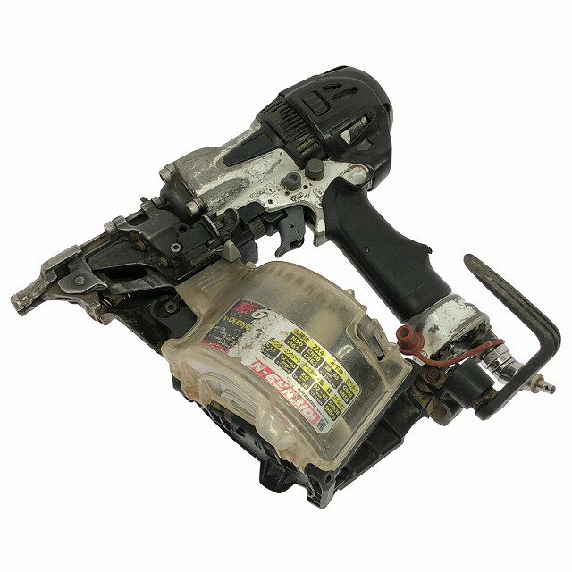 ☆中古品☆MAX マックス 65mm 高圧 コイルネイラ HN-65N3(D) 白/ホワイト エア釘打機...