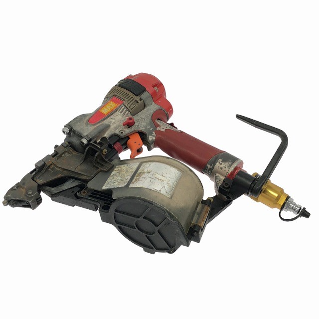 ☆中古品☆MAX マックス 65mm 高圧 コイルネイラ HN-65Z1 エア釘打機 エア釘打ち機 ...