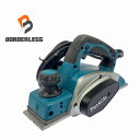 ☆中古品☆makita マキタ 100V 82mm 電気カンナ KP0800A コード式 電動かんな 切削加工 木材加工 電動工具