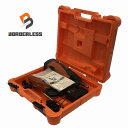 ☆中古品☆JPFトラックファースト ガス式鋲打ち機 TF1800JQ バッテリ2個 充電器 ケース付き 釘打ち機 エア工具