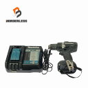 ☆中古品☆makita マキタ 18V 充電式ドライバドリル DF484D 黒 充電器付き コードレス ドリルドライバー ドライバードリル