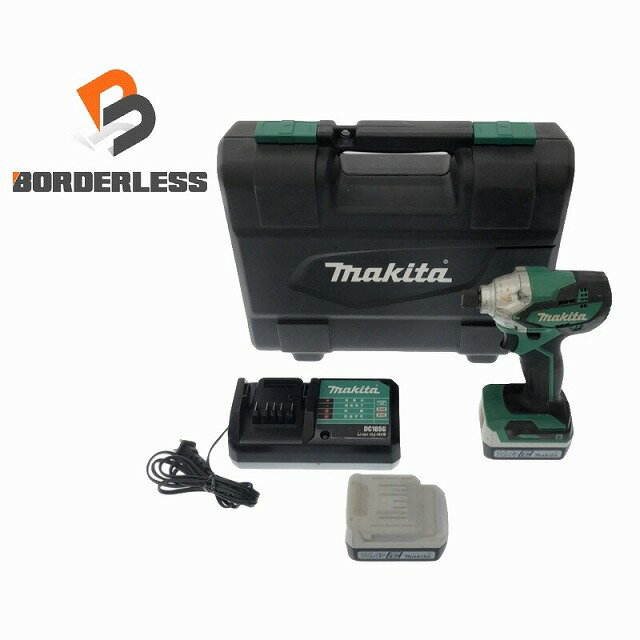 ☆中古品☆makita マキタ 14.4V 充電式インパクトドライバ MTD001DSX 充電器 ライトバッテリー2個 ケース付