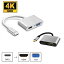 Type C to HDMI VGA ハブ 変換アダプター 変換器 USB-C iPadpro (11 12.9) Macbook pro Air GalaxyDEX 対応