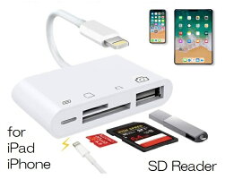 iPhoneiPadsdɥ꡼3in1SDɥ饤MicroSD/USBiOS12бDCIMեΤб